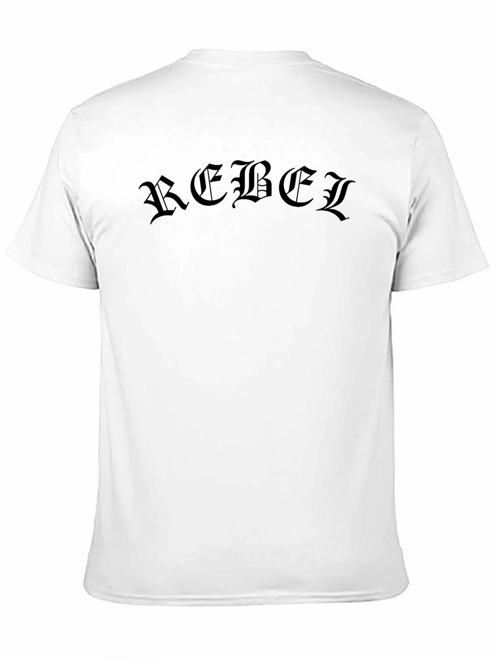 Rebel Graphic T-Shirt - Classic Black Tee