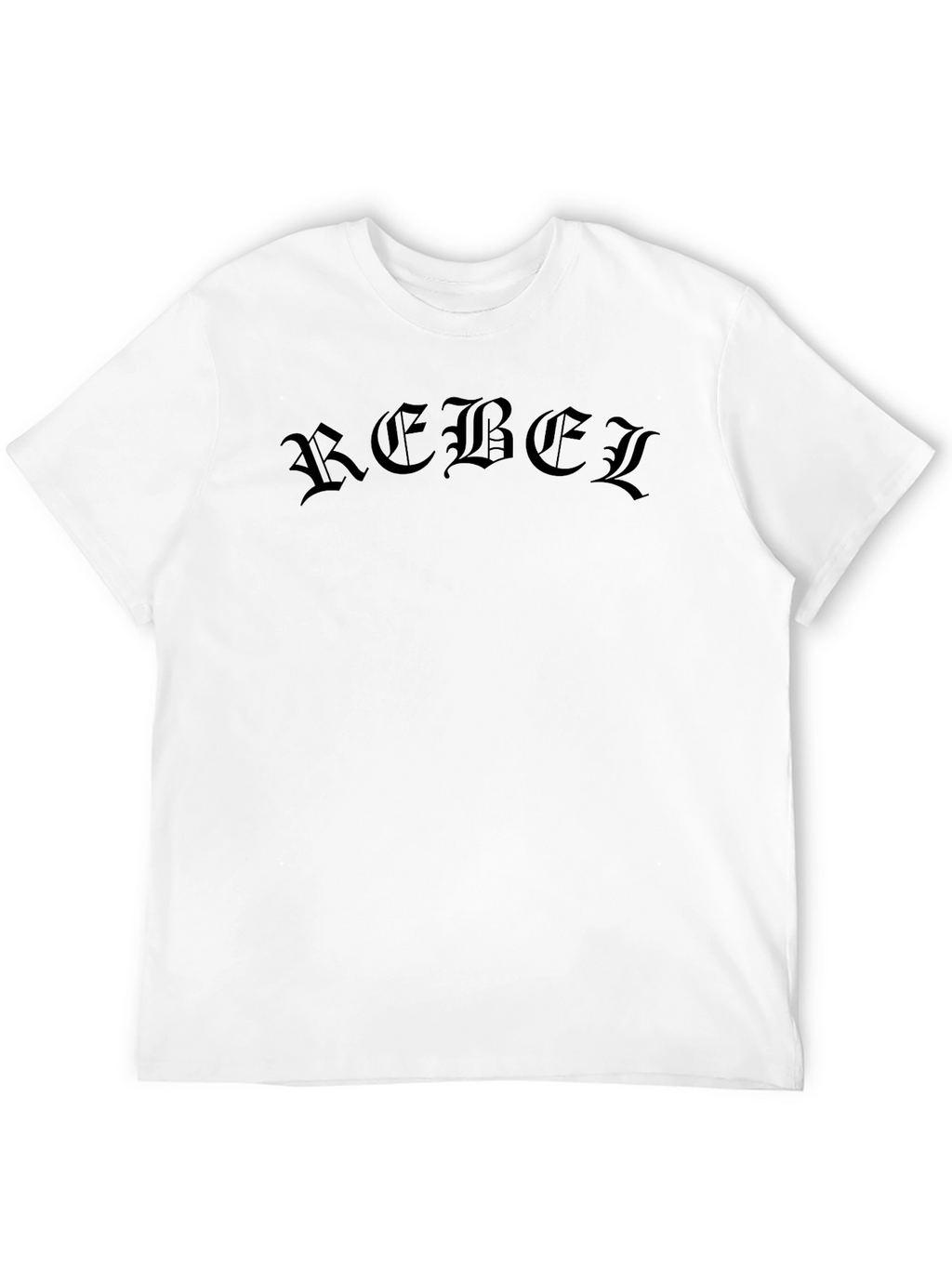 Rebel Graphic T-Shirt - Classic Black Tee