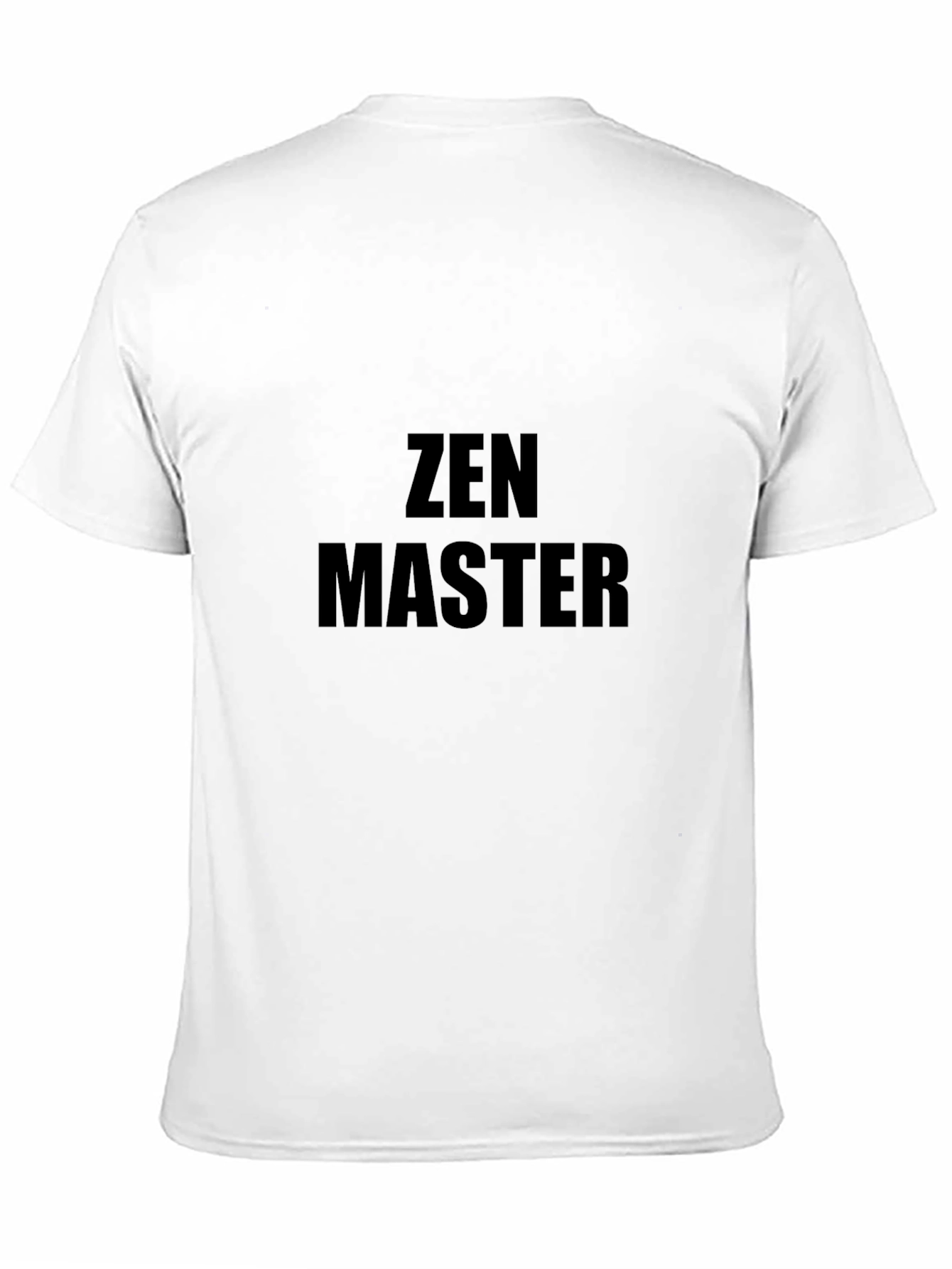 Zen Master Graphic Tee - Unisex Cotton T-Shirt