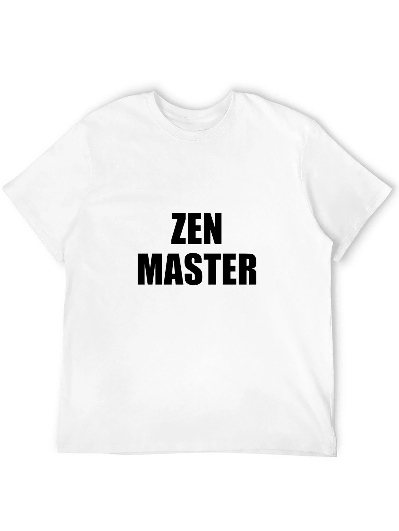 Zen Master Graphic Tee - Unisex Cotton T-Shirt