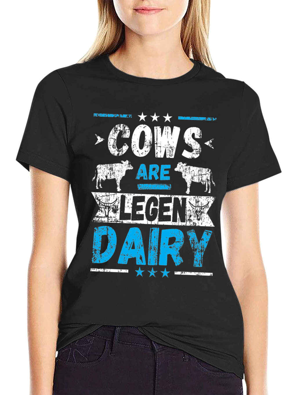 Cows Are Legen Dairy Graphic T-Shirt