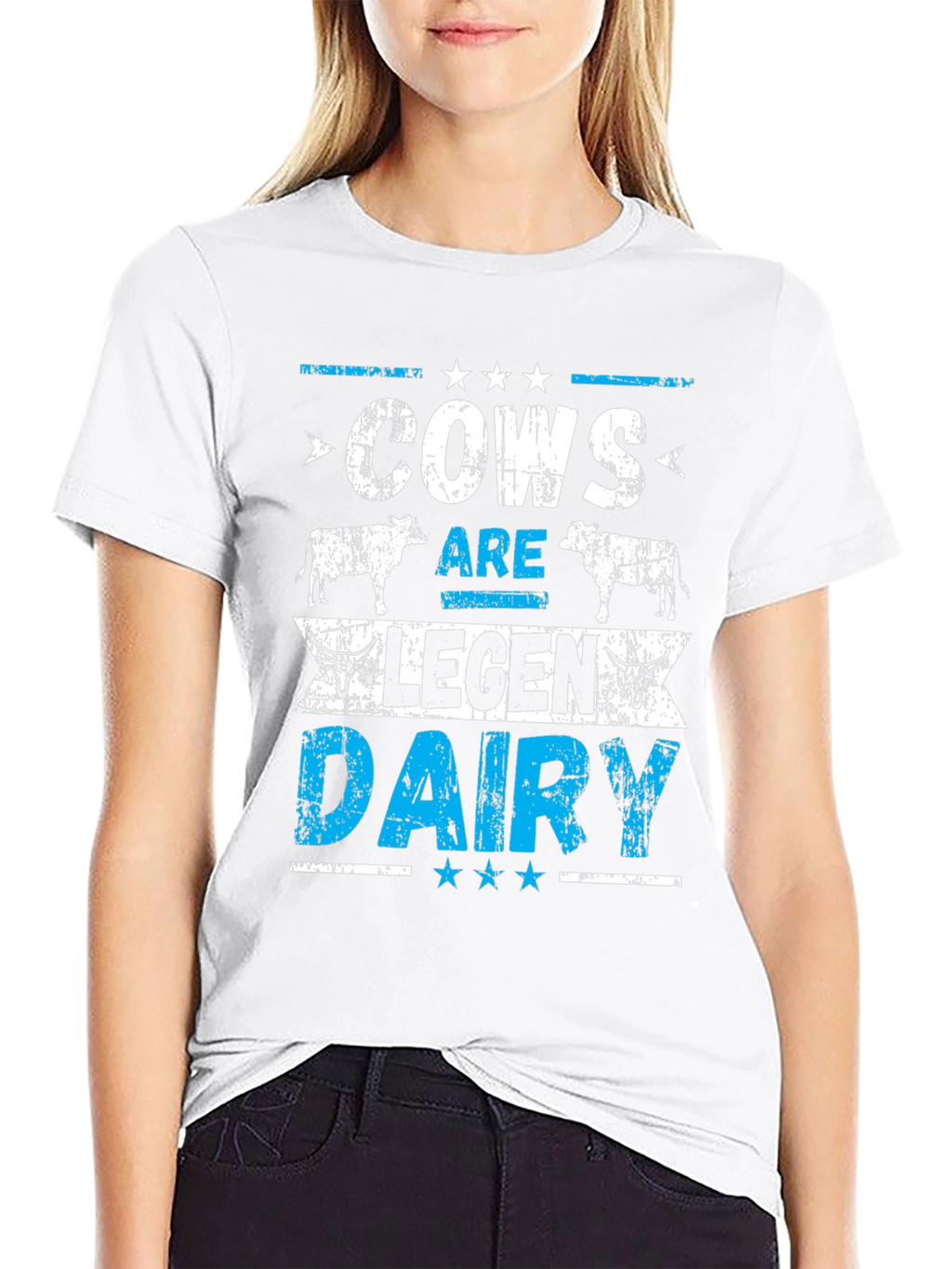 Cows Are Legen Dairy Graphic T-Shirt