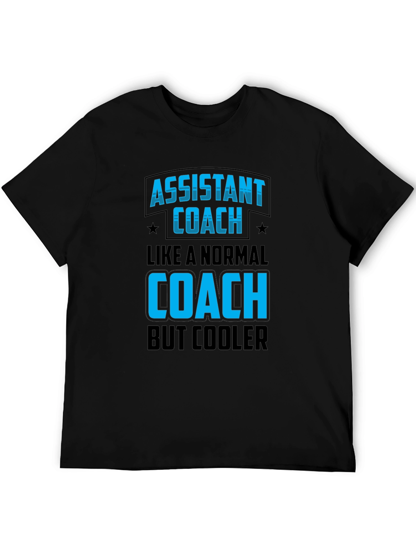 Assistant Coach T-Shirt - Like a Normal Coach But Cooler