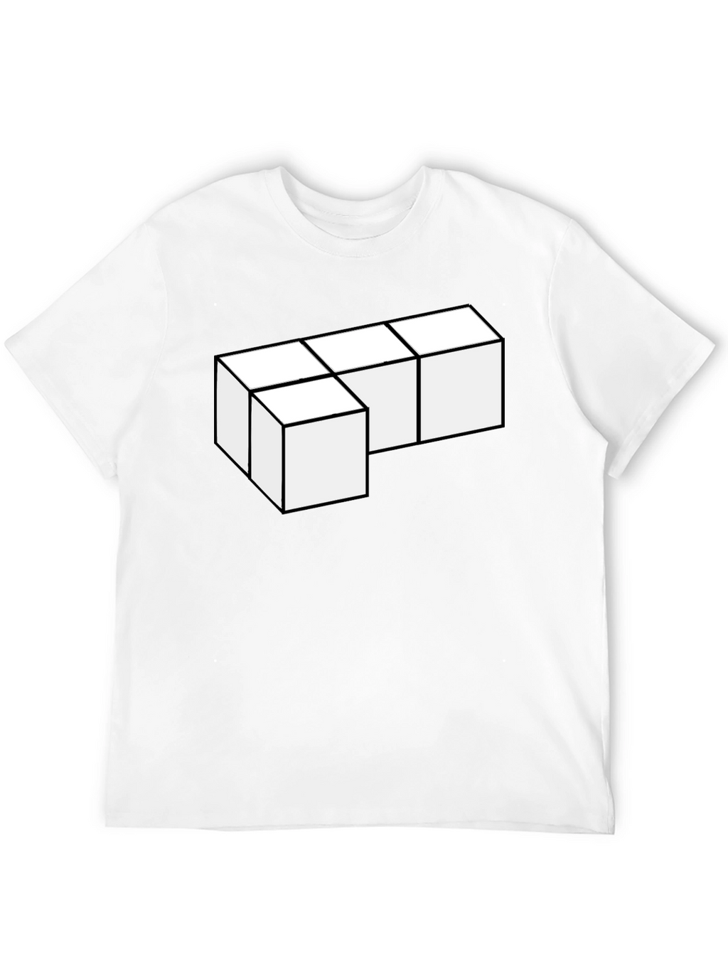 Tetris Block T-Shirt - Modern Gamer Style
