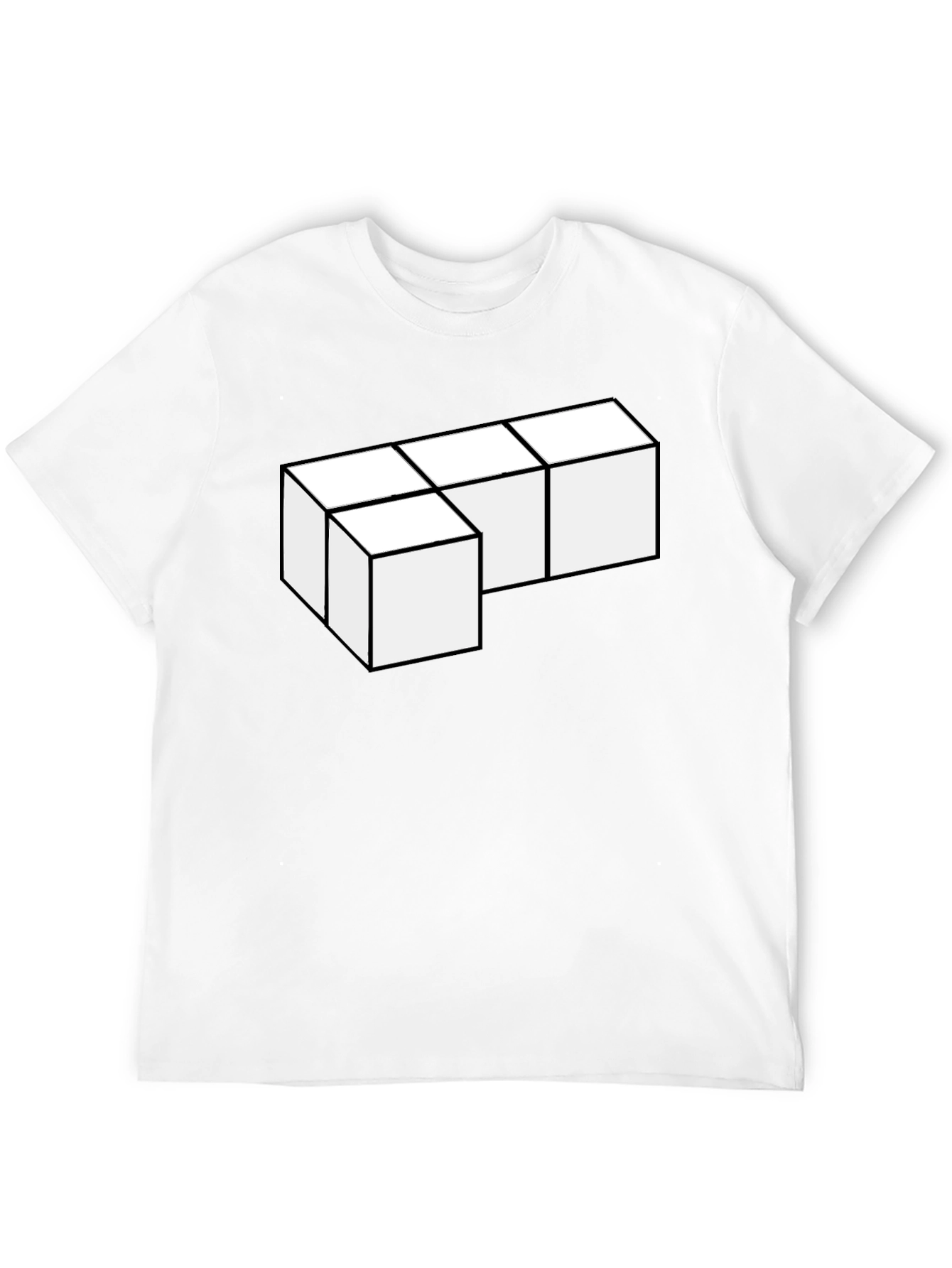 Tetris Block T-Shirt - Modern Gamer Style