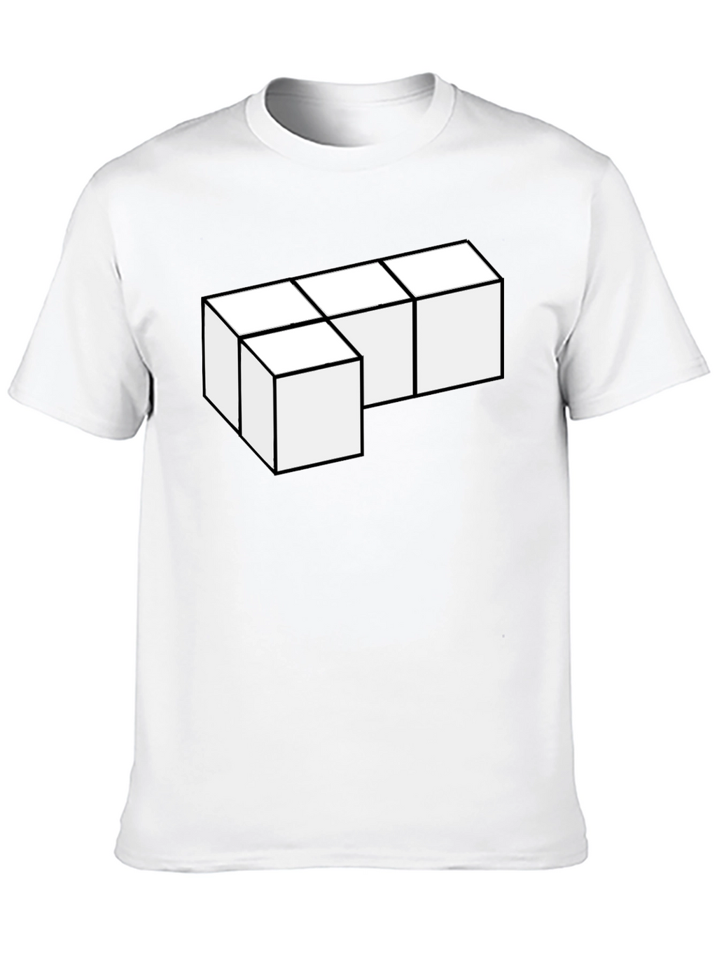 Tetris Block T-Shirt - Modern Gamer Style