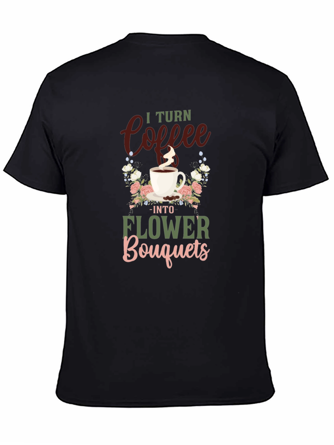 Coffee to Flowers Graphic Tee