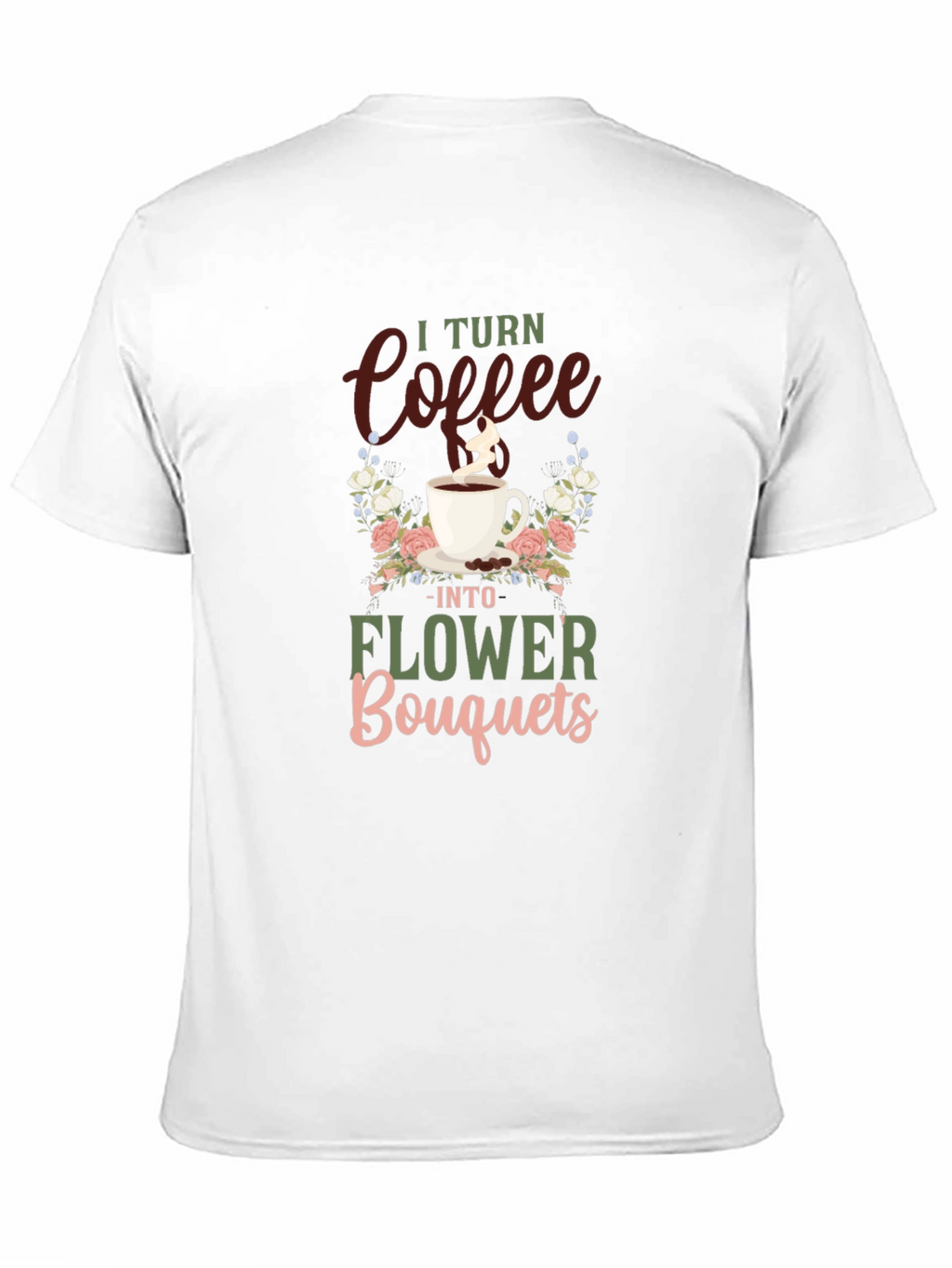 Coffee to Flowers Graphic Tee