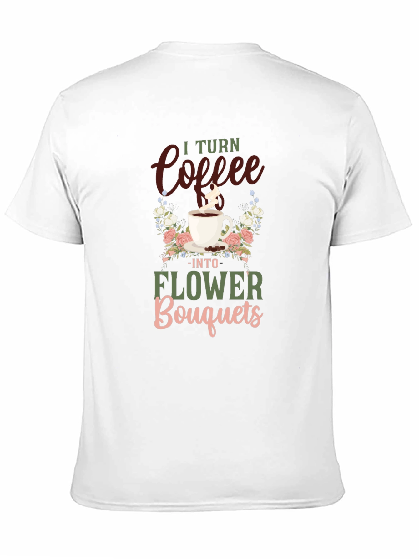 Coffee to Flowers Graphic Tee