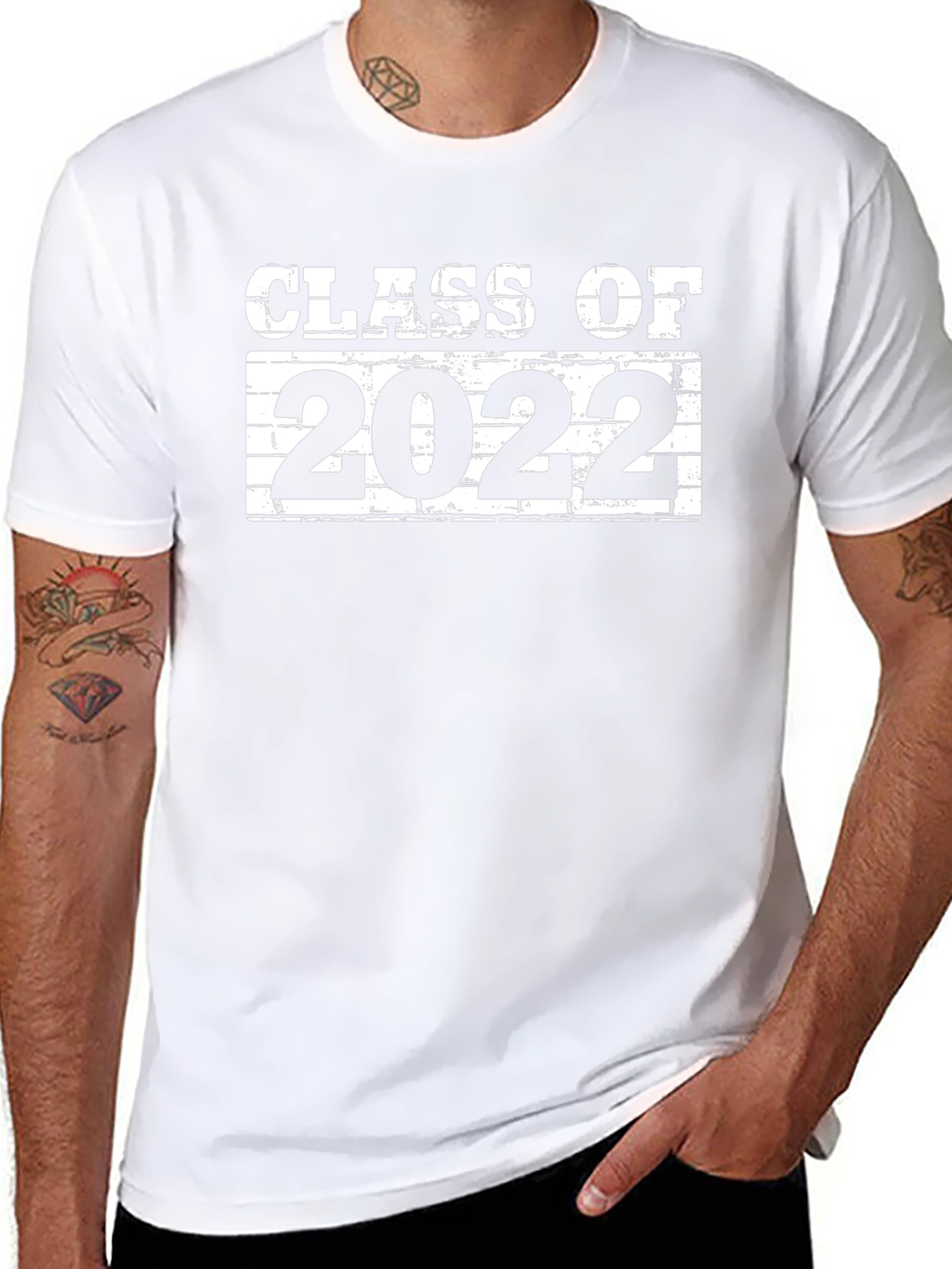 Class of 2022 Graphic Print Tee - Black