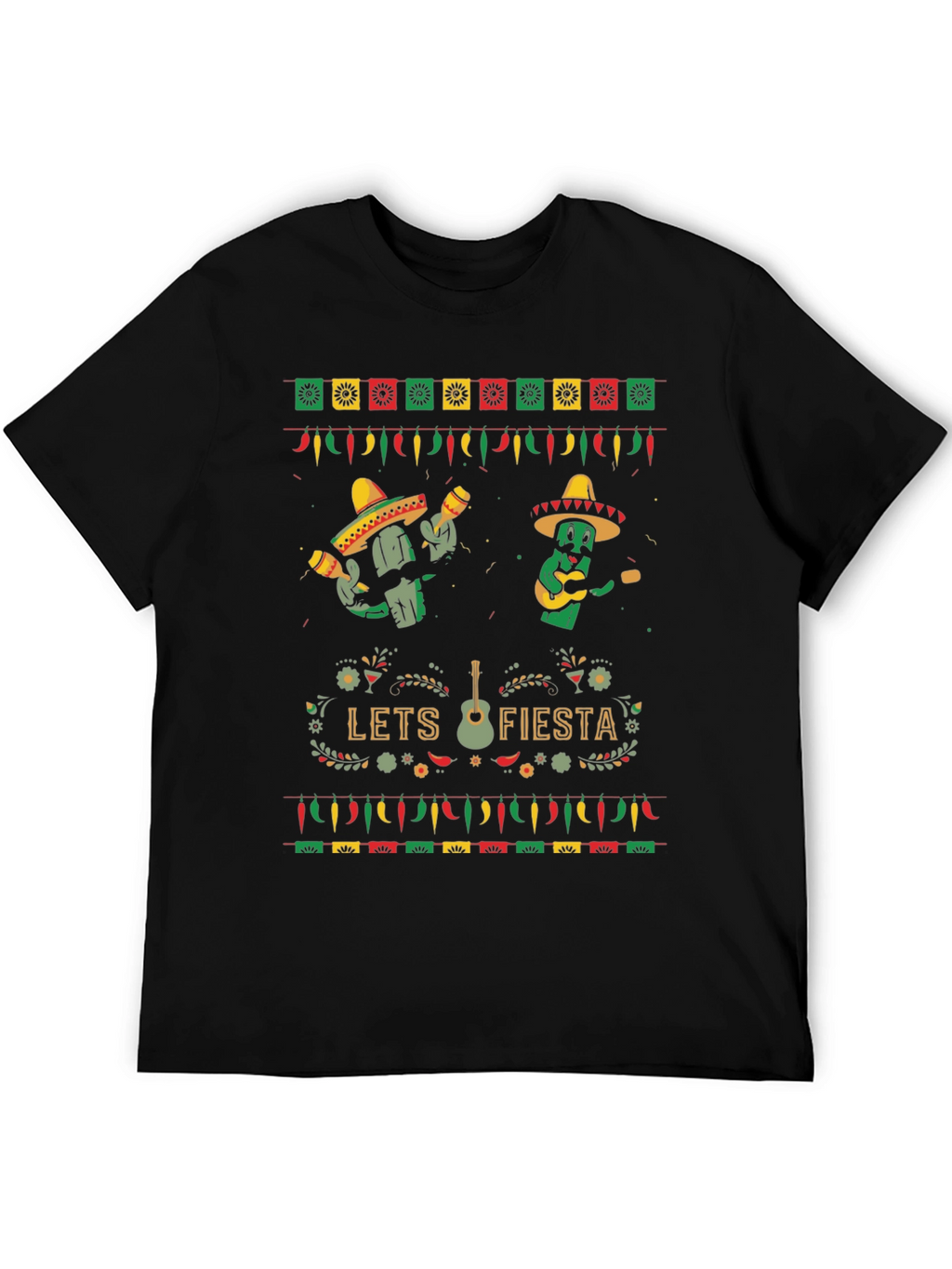 Lets Fiesta Cactus T-Shirt