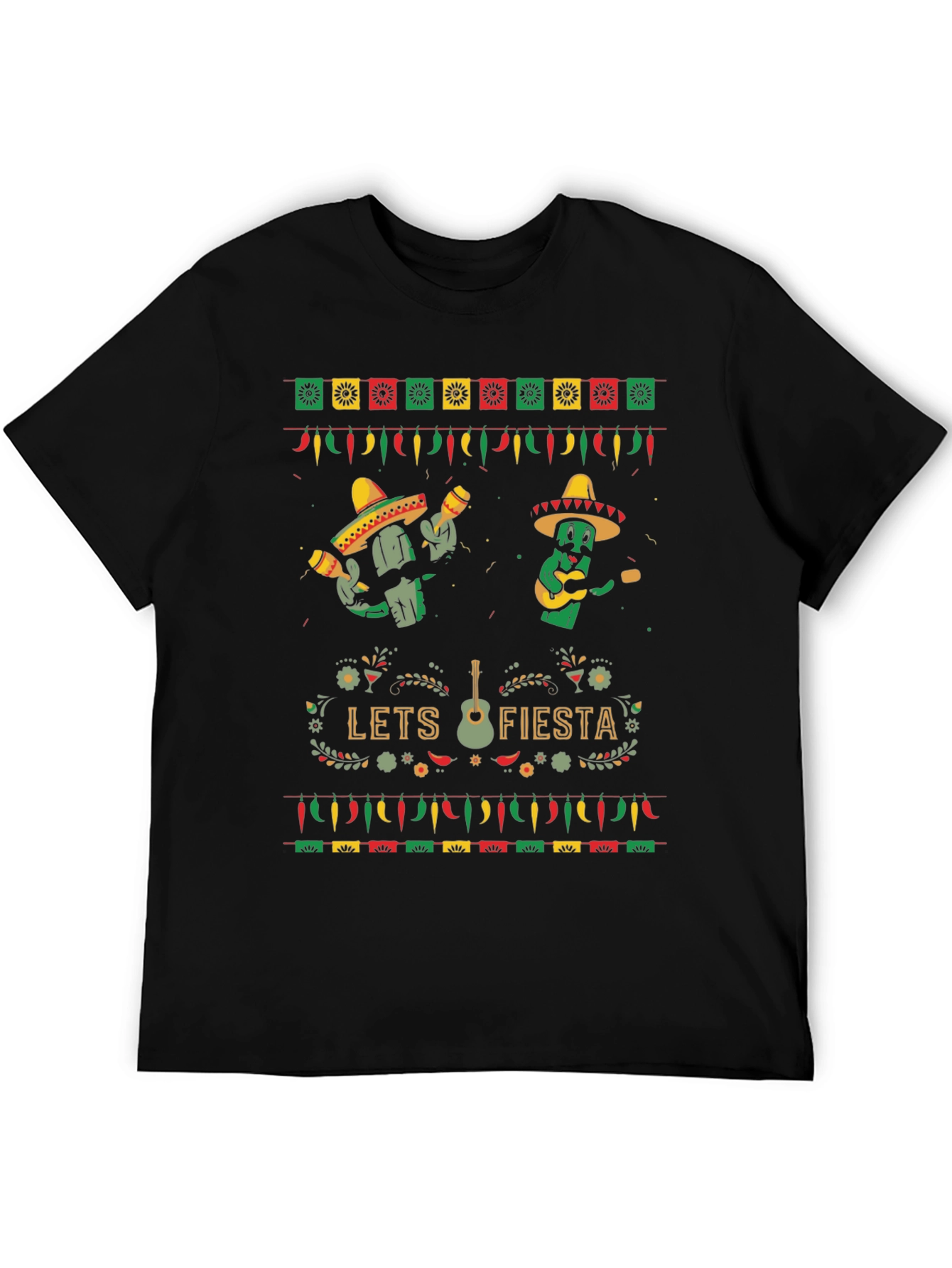 Lets Fiesta Cactus T-Shirt