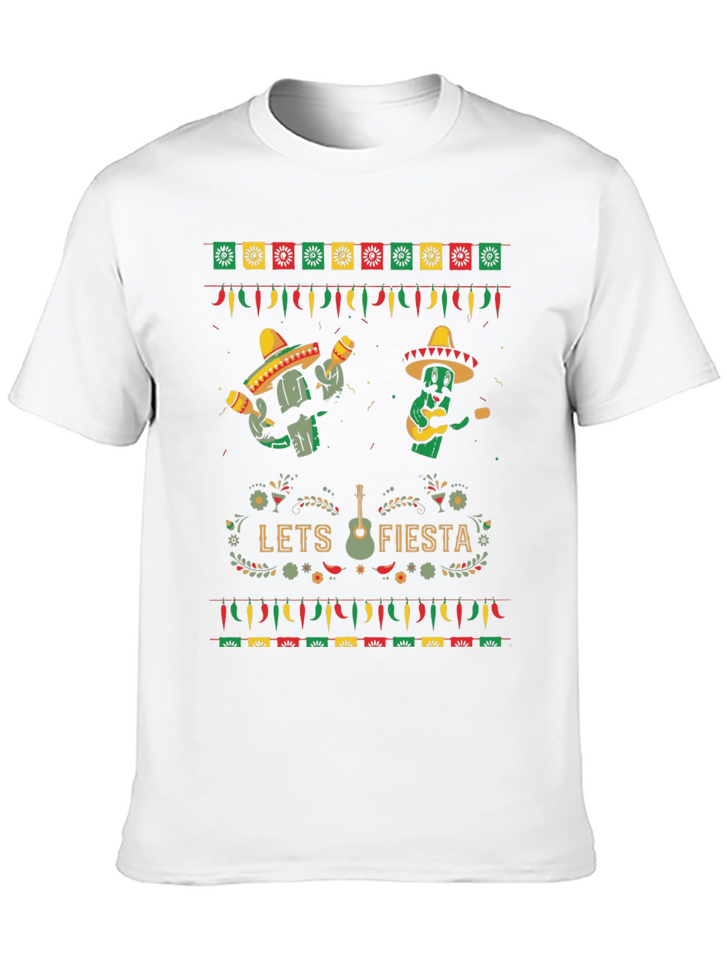 Lets Fiesta Cactus T-Shirt