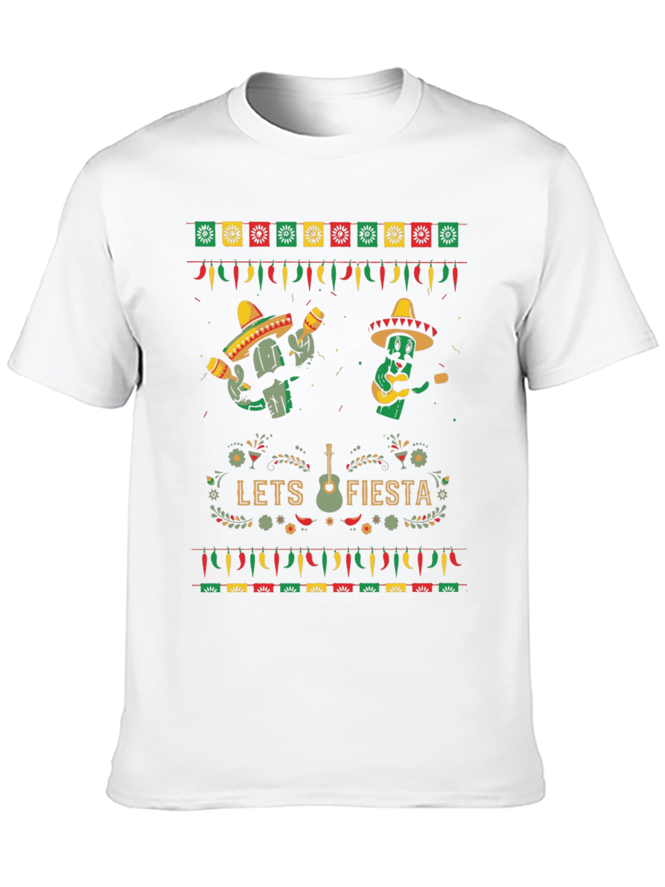 Lets Fiesta Cactus T-Shirt