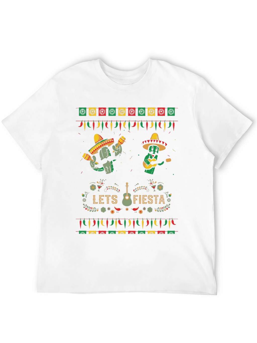 Lets Fiesta Cactus T-Shirt