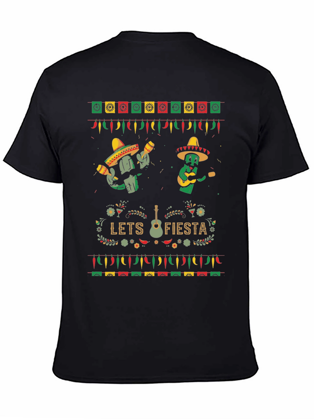 Lets Fiesta Cactus T-Shirt