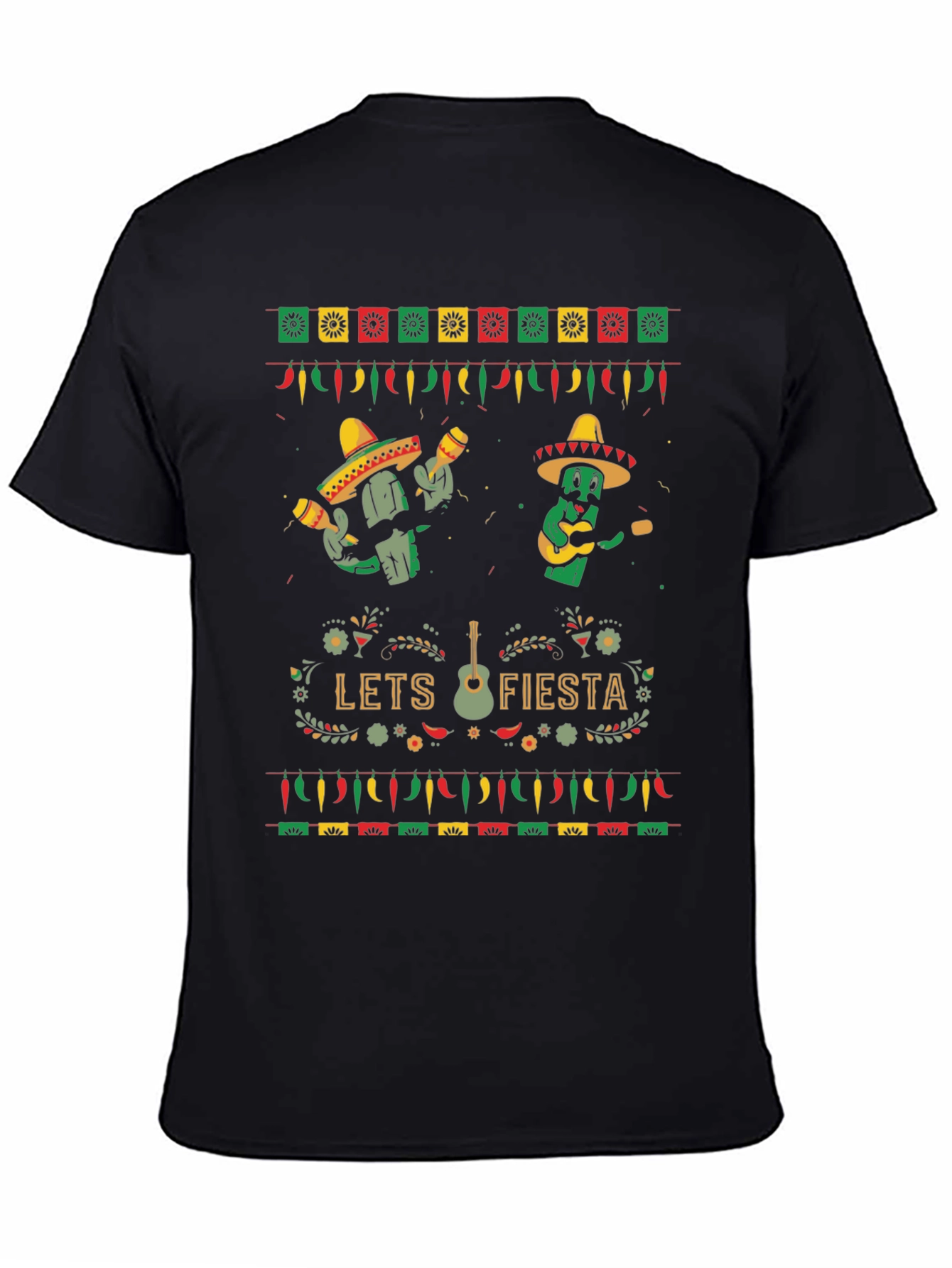 Lets Fiesta Cactus T-Shirt