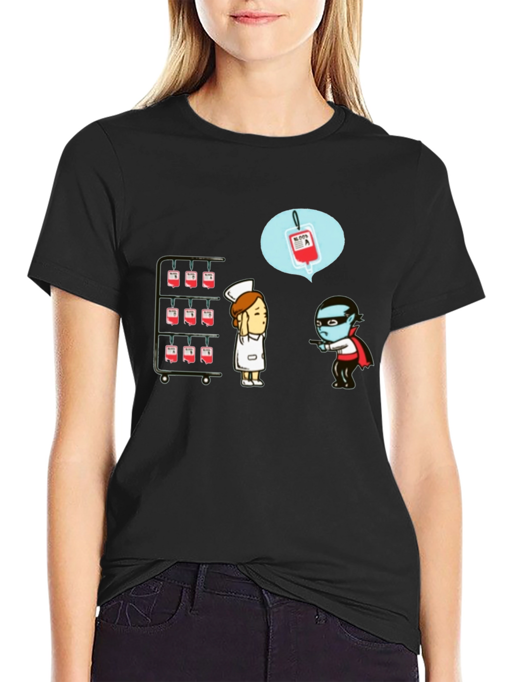 Humorous Vampire Blood Drive T-Shirt