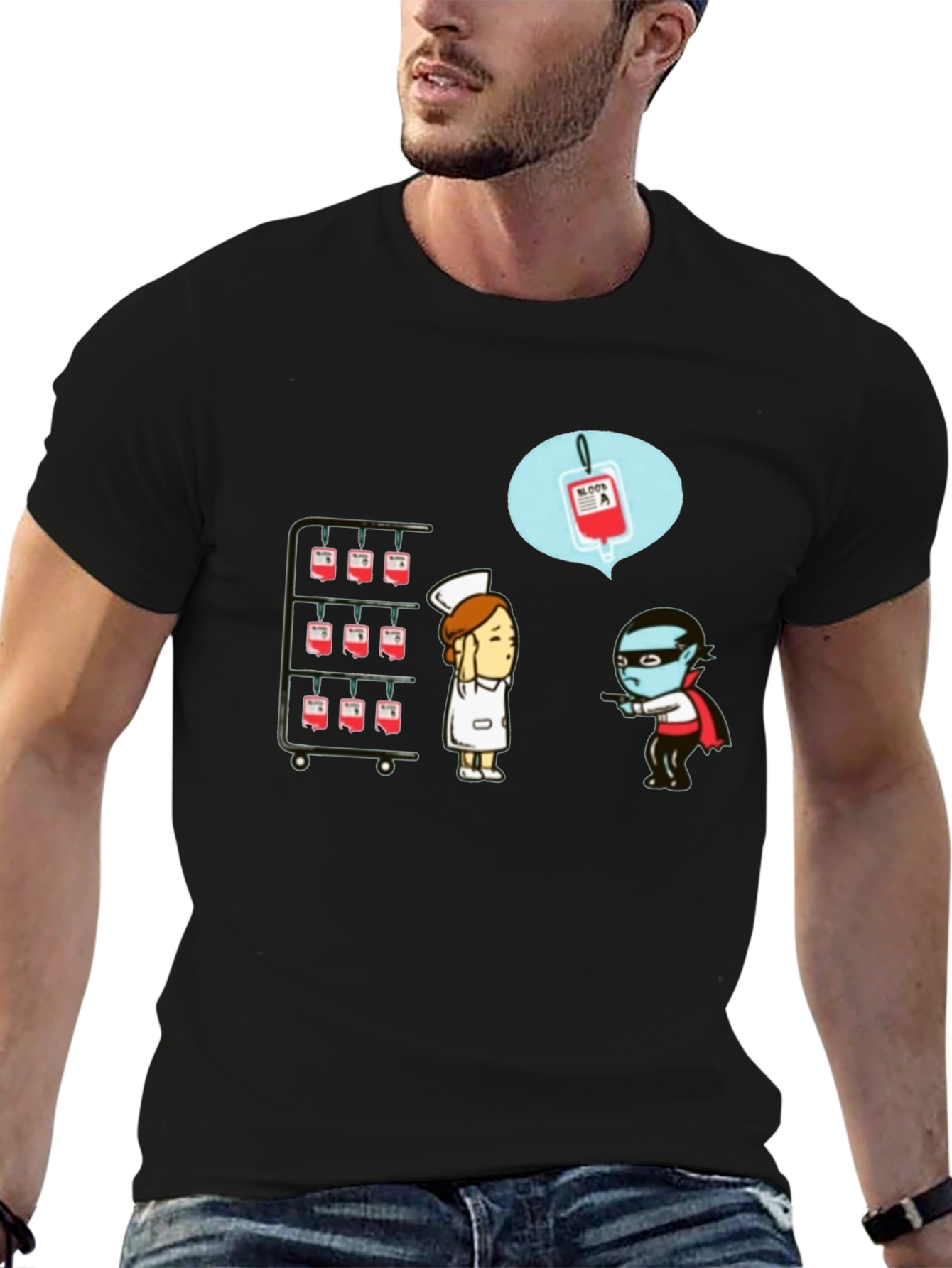 Humorous Vampire Blood Drive T-Shirt