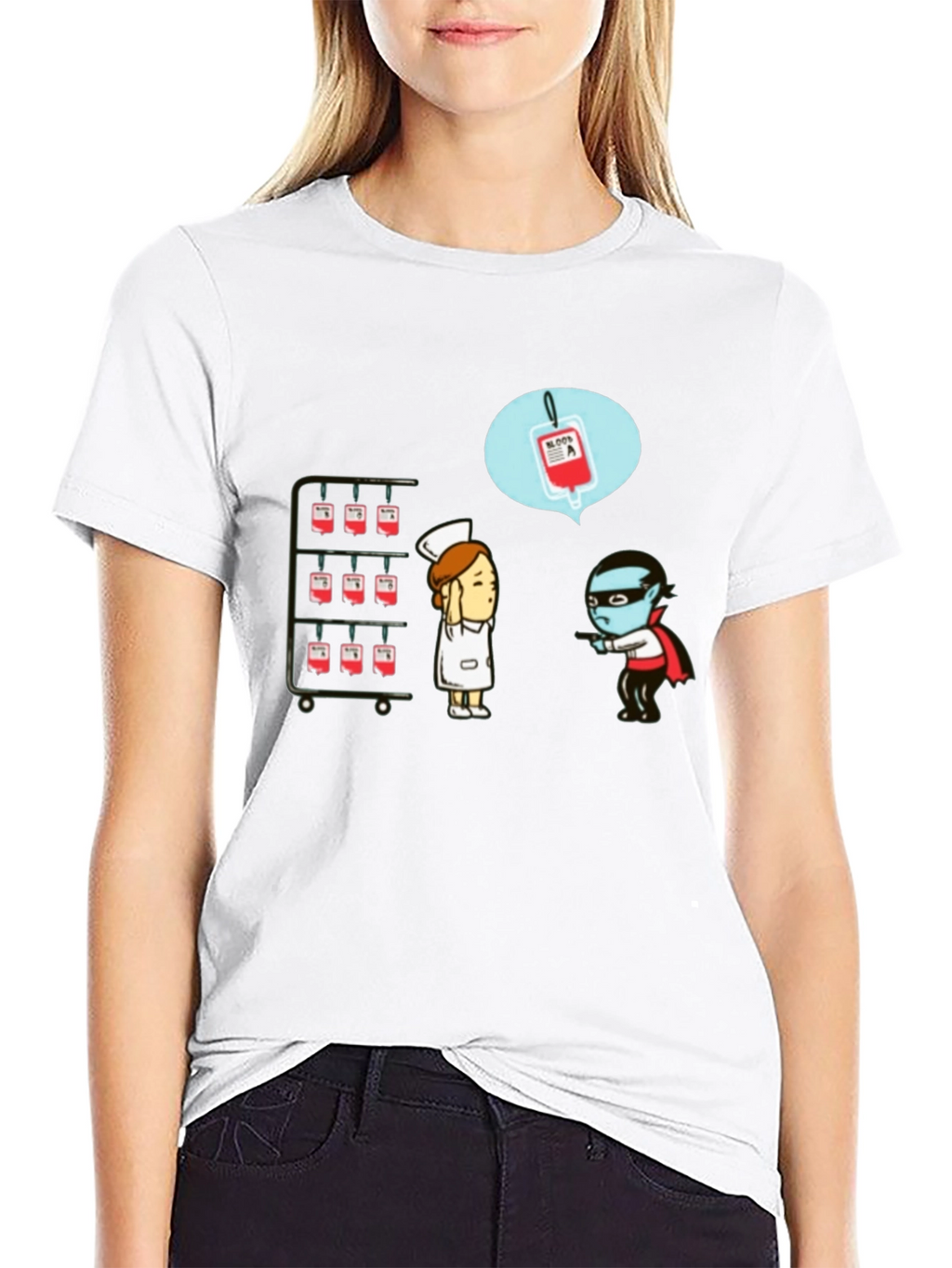 Humorous Vampire Blood Drive T-Shirt