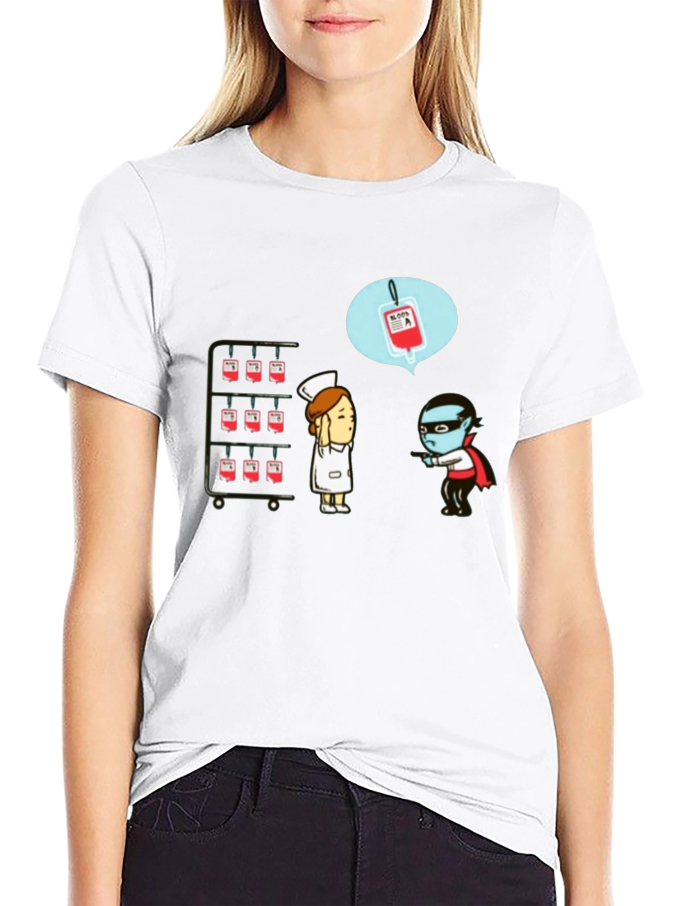 Humorous Vampire Blood Drive T-Shirt
