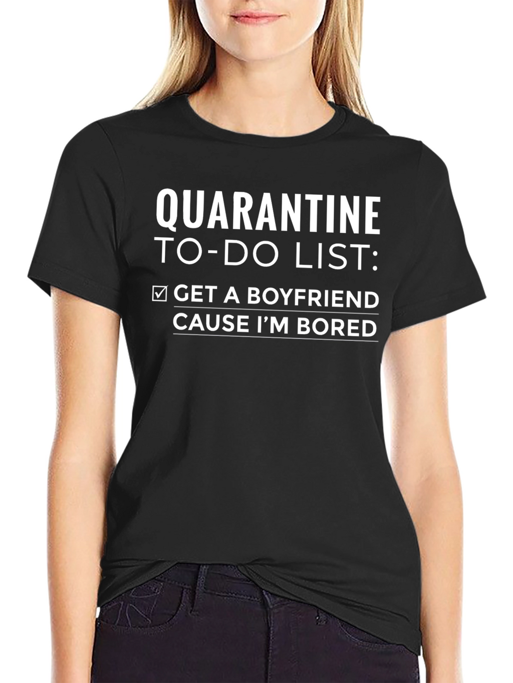 Quarantine To-Do List Graphic Tee