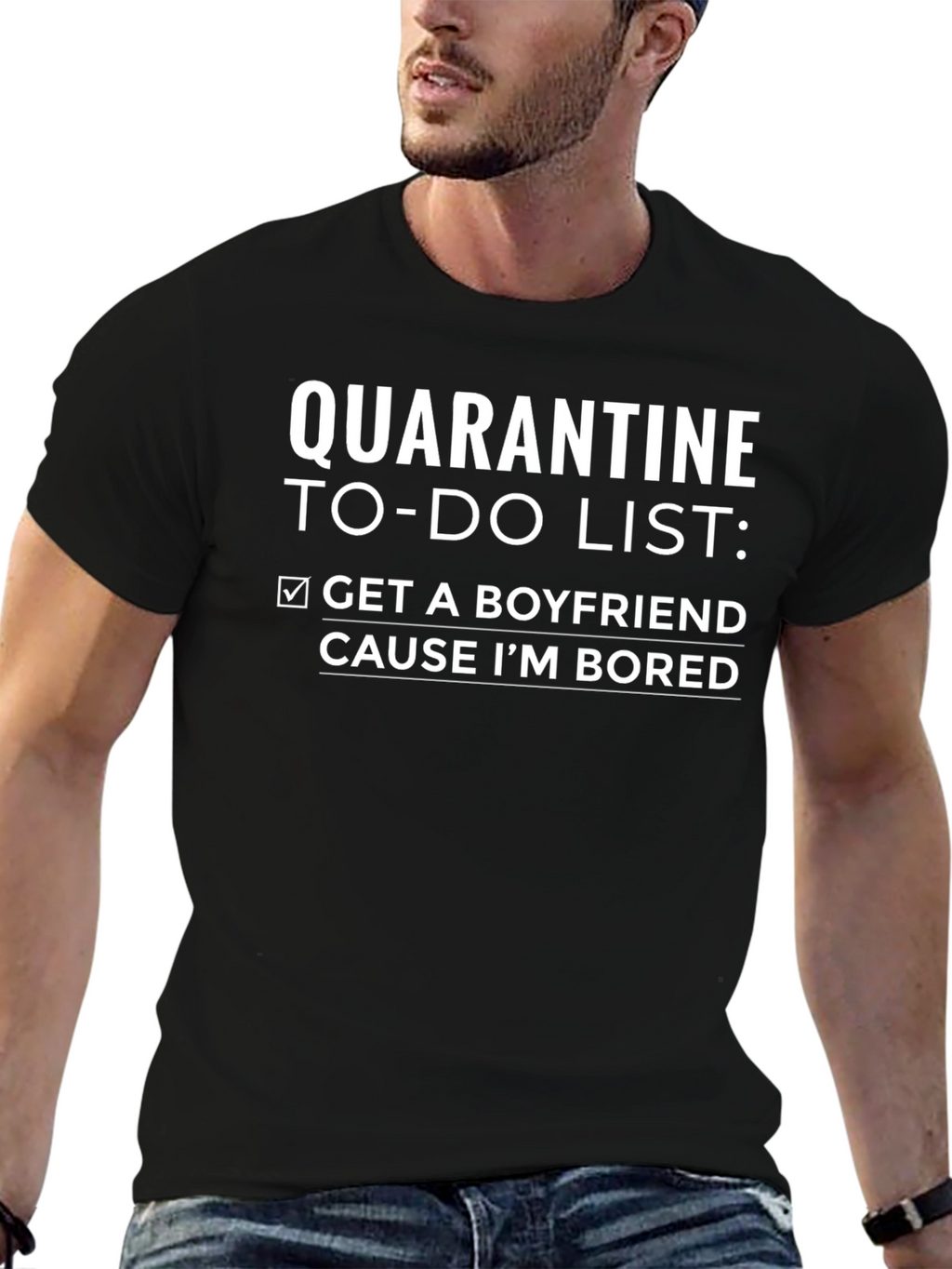 Quarantine To-Do List Graphic Tee