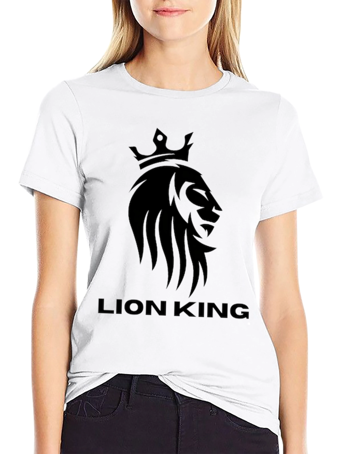 Lion King Graphic Tee - Black