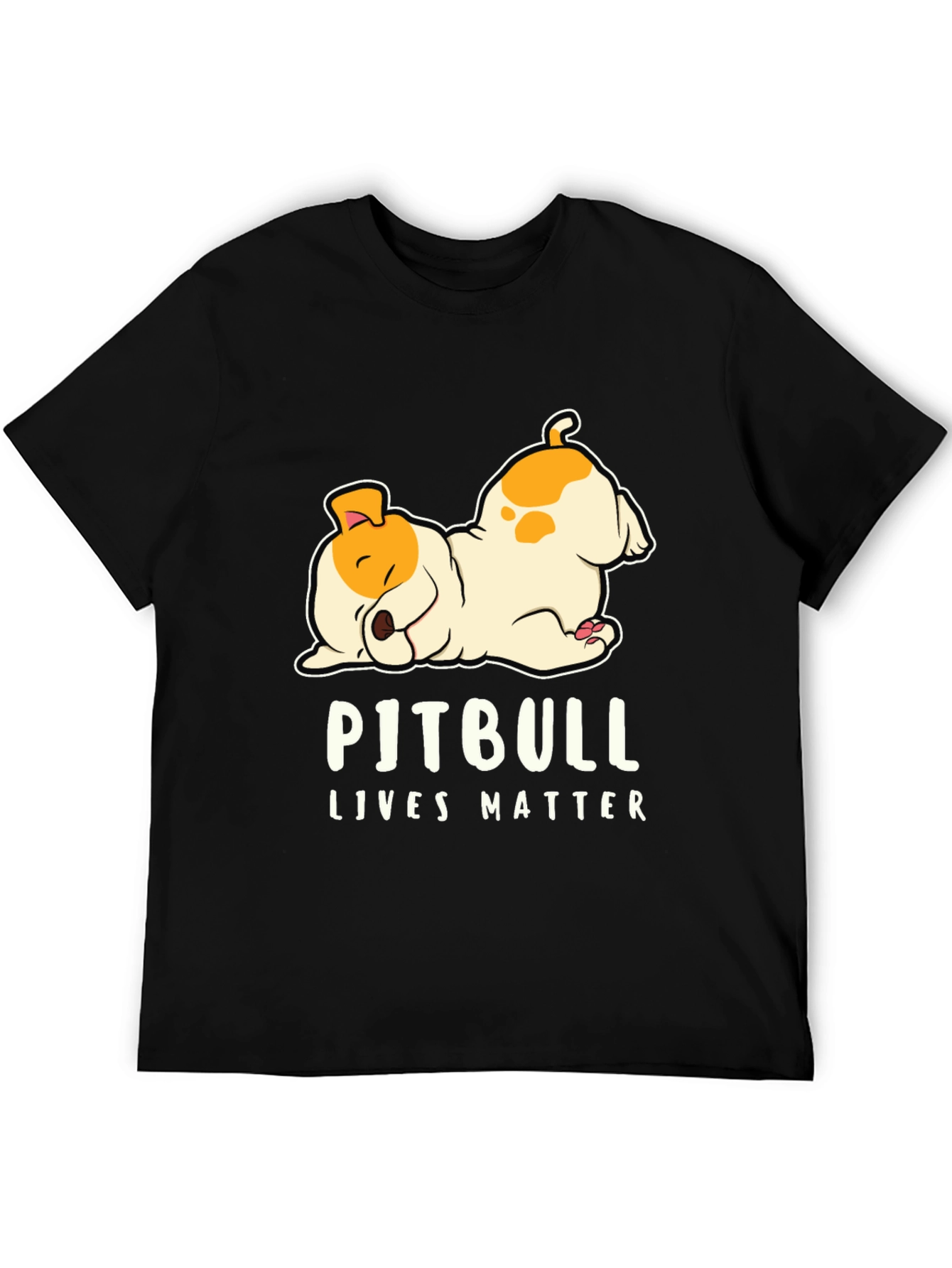 Pitbull Lives Matter Graphic T-Shirt