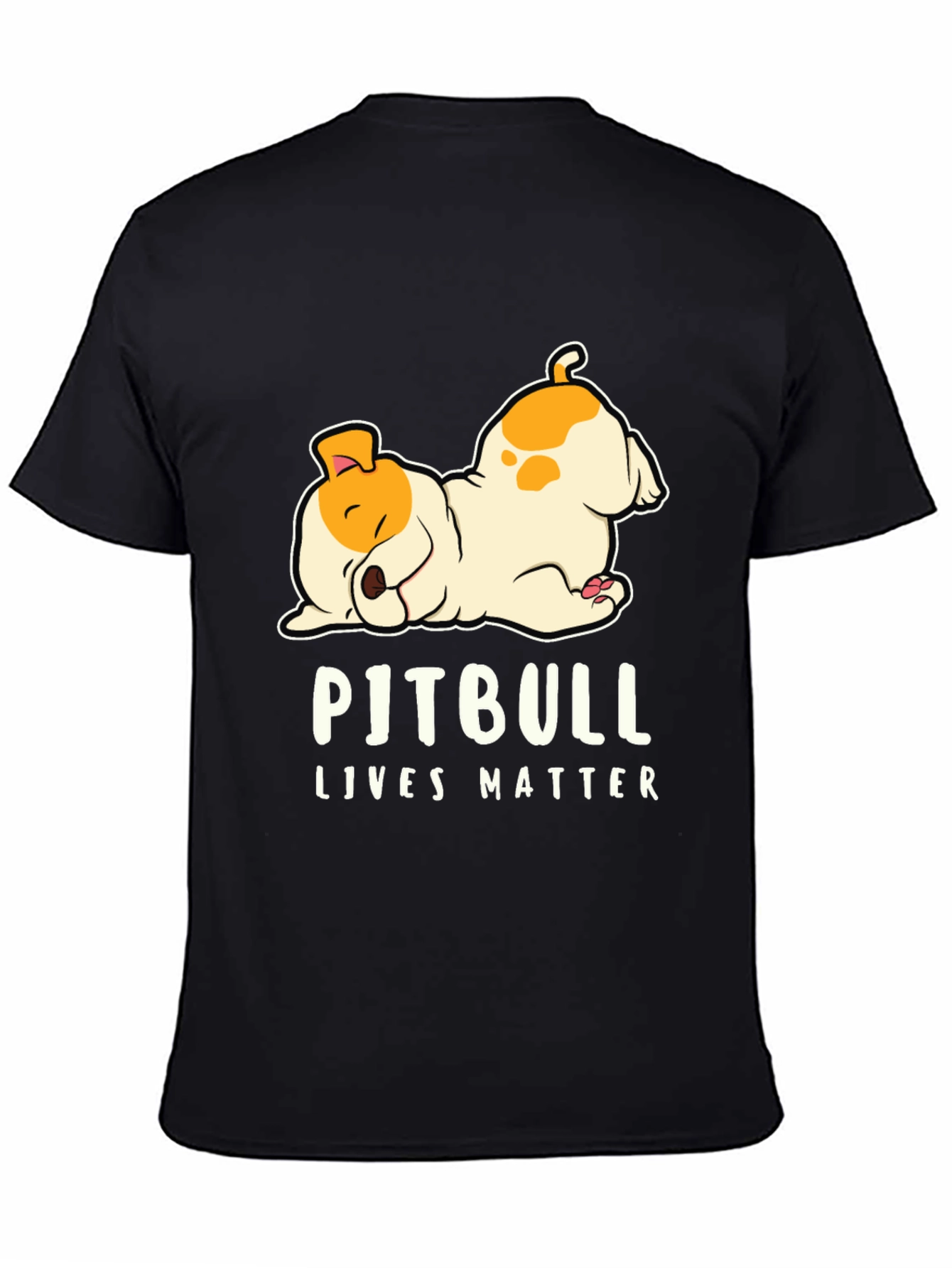 Pitbull Lives Matter Graphic T-Shirt