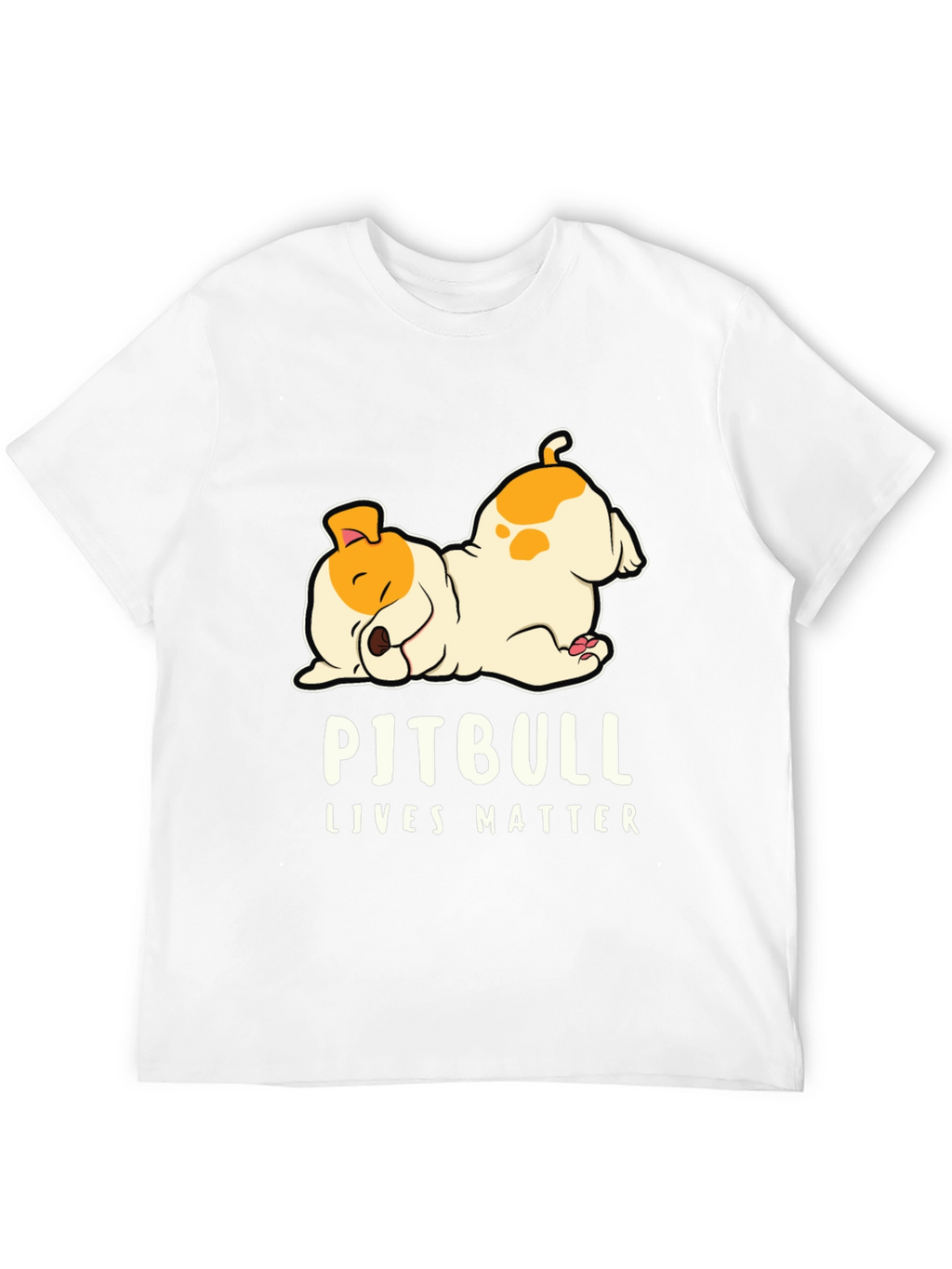 Pitbull Lives Matter Graphic T-Shirt