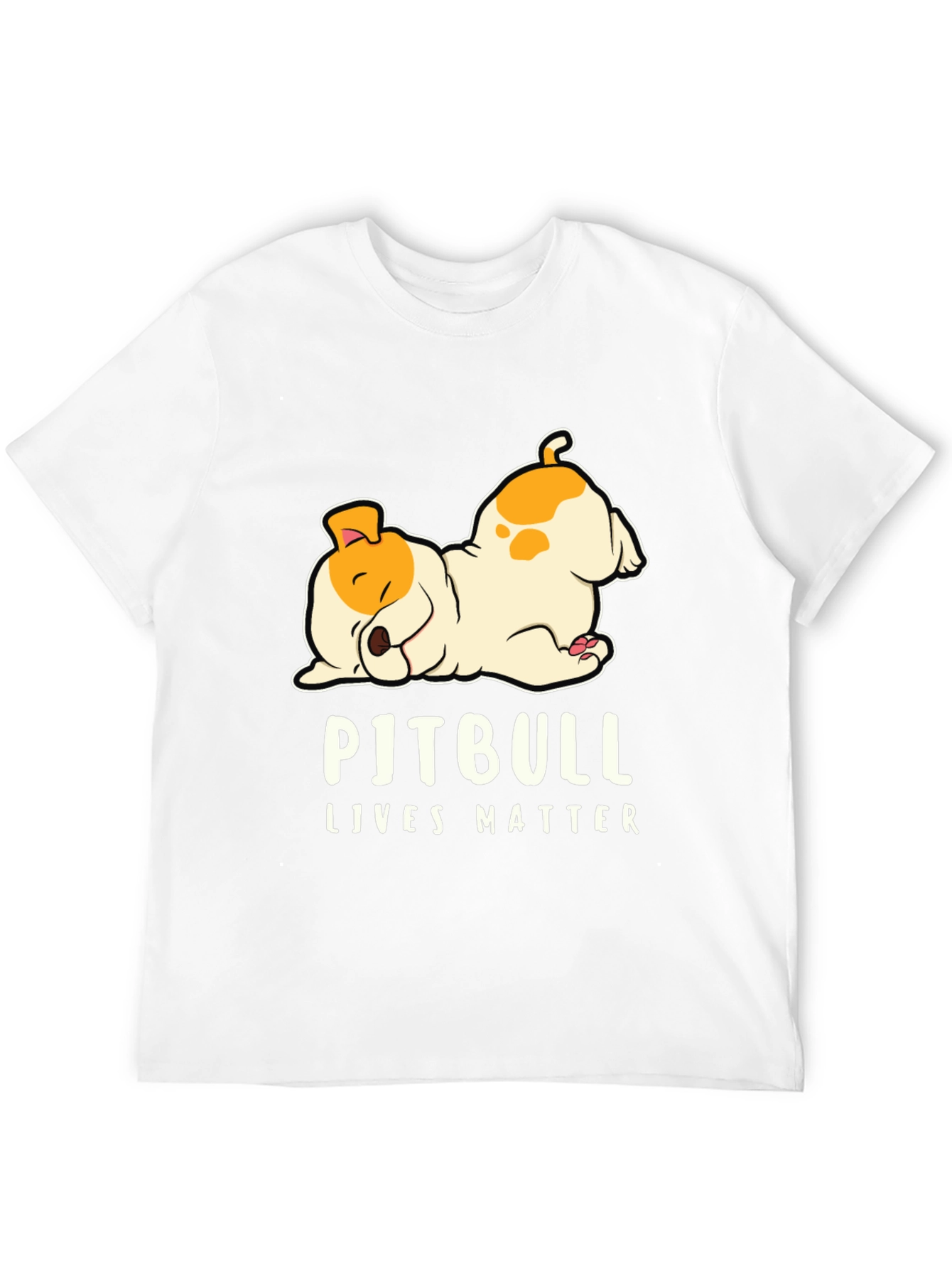 Pitbull Lives Matter Graphic T-Shirt