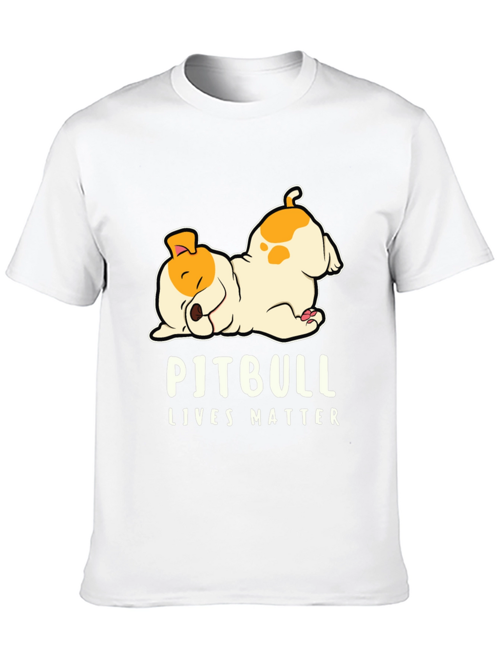 Pitbull Lives Matter Graphic T-Shirt