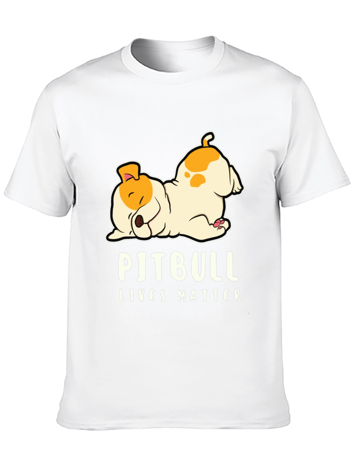 Pitbull Lives Matter Graphic T-Shirt