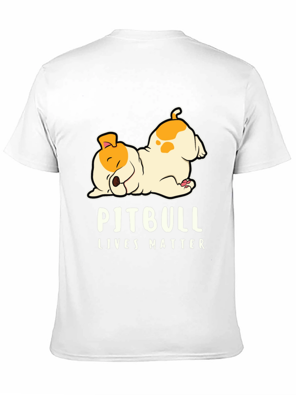 Pitbull Lives Matter Graphic T-Shirt