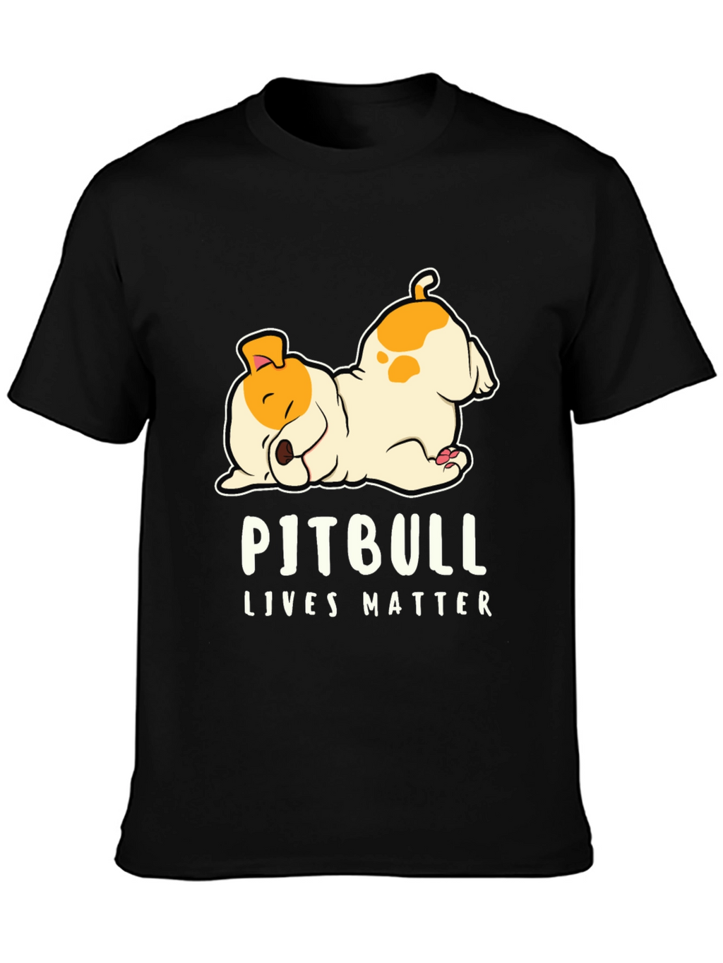 Pitbull Lives Matter Graphic T-Shirt