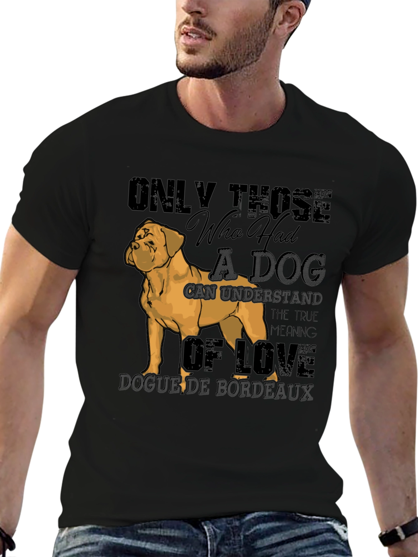 Dog Lovers T-Shirt Bordeaux Breed