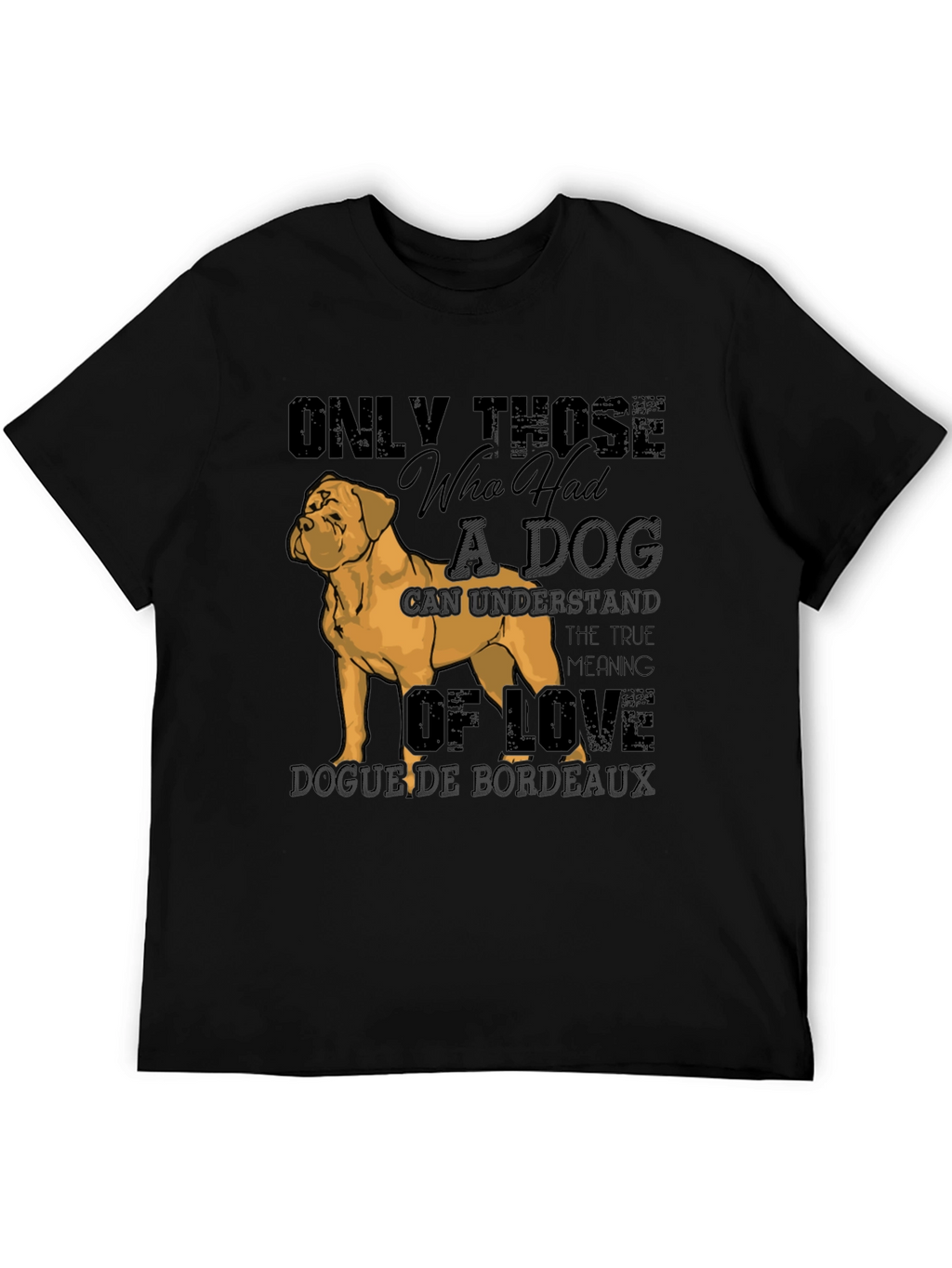 Dog Lovers T-Shirt Bordeaux Breed