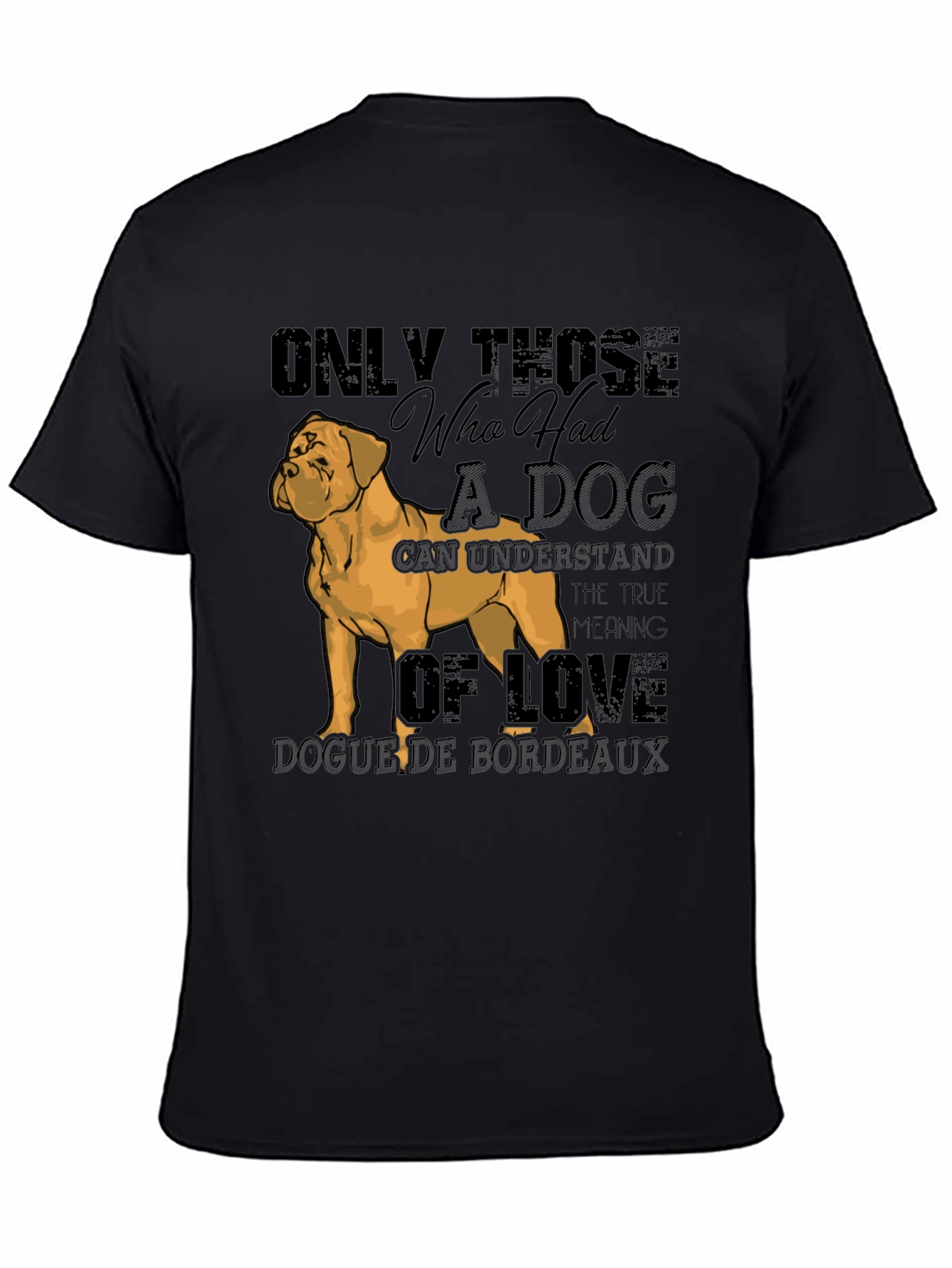 Dog Lovers T-Shirt Bordeaux Breed