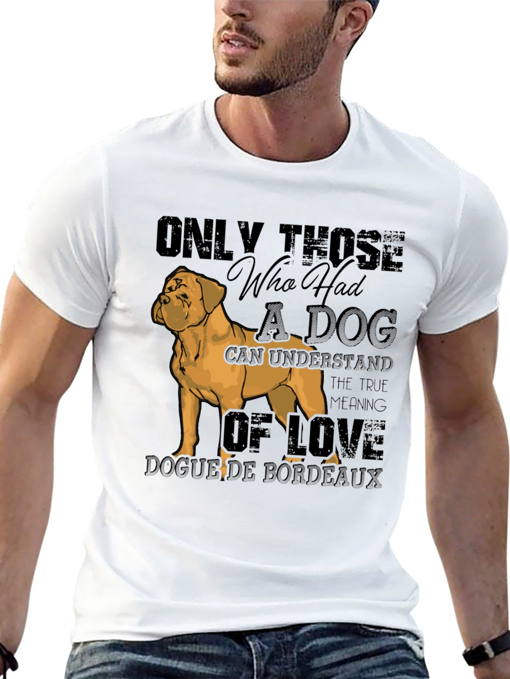 Dog Lovers T-Shirt Bordeaux Breed