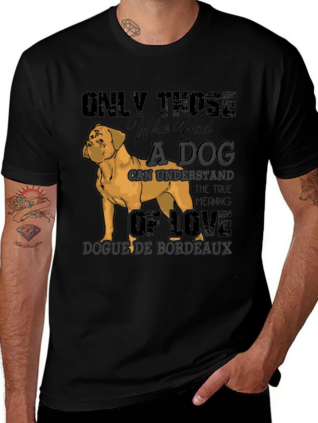 Dog Lovers T-Shirt Bordeaux Breed