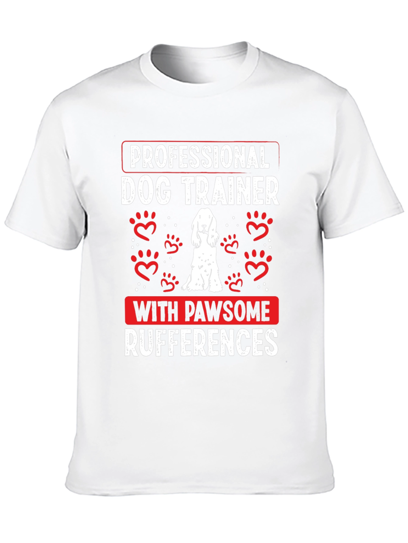 Dog Trainer Pawsome Rufferences T-Shirt