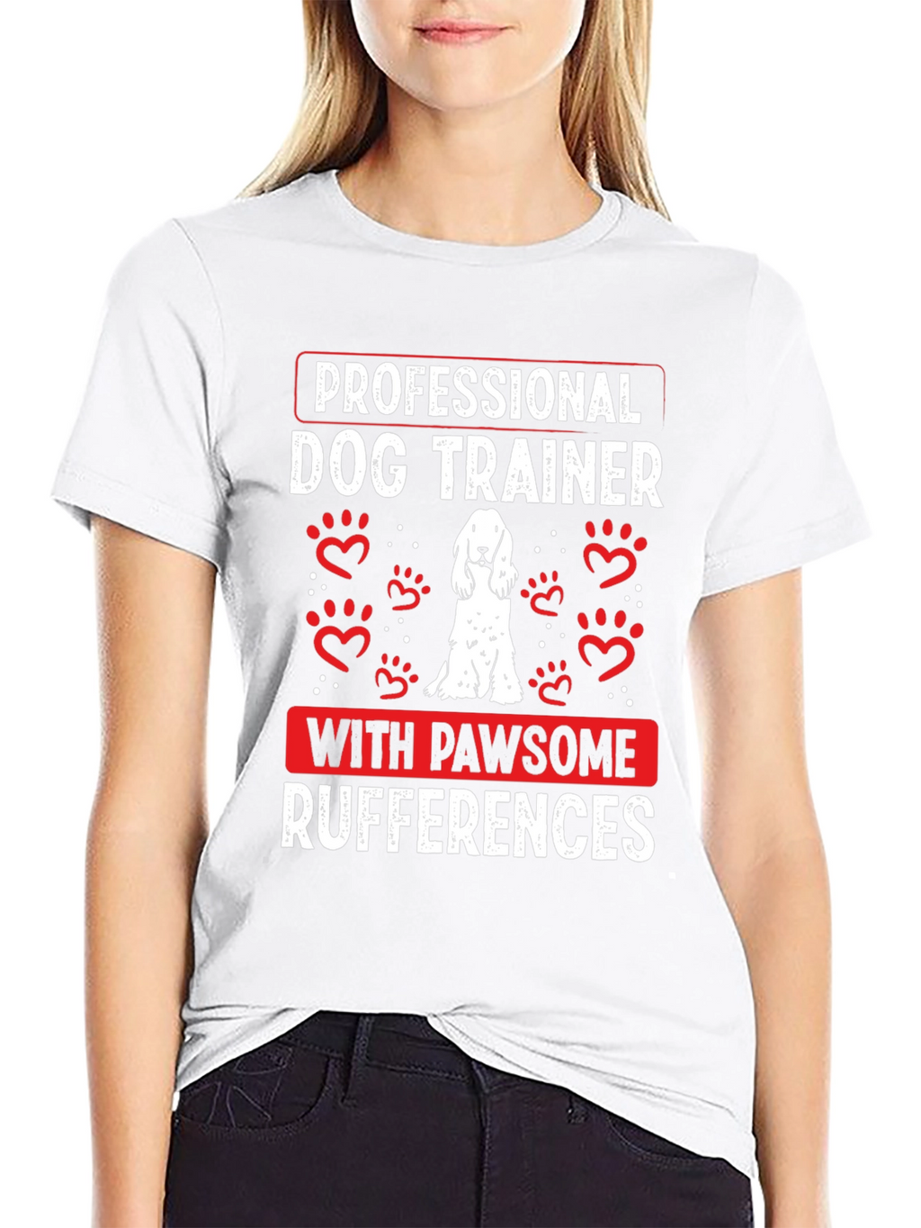 Dog Trainer Pawsome Rufferences T-Shirt