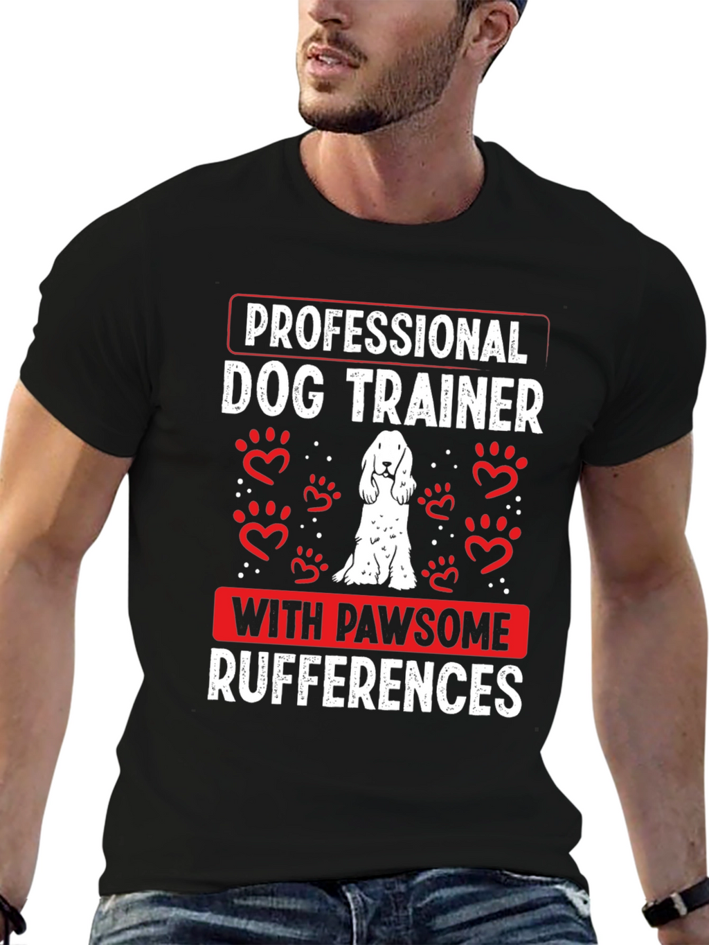 Dog Trainer Pawsome Rufferences T-Shirt