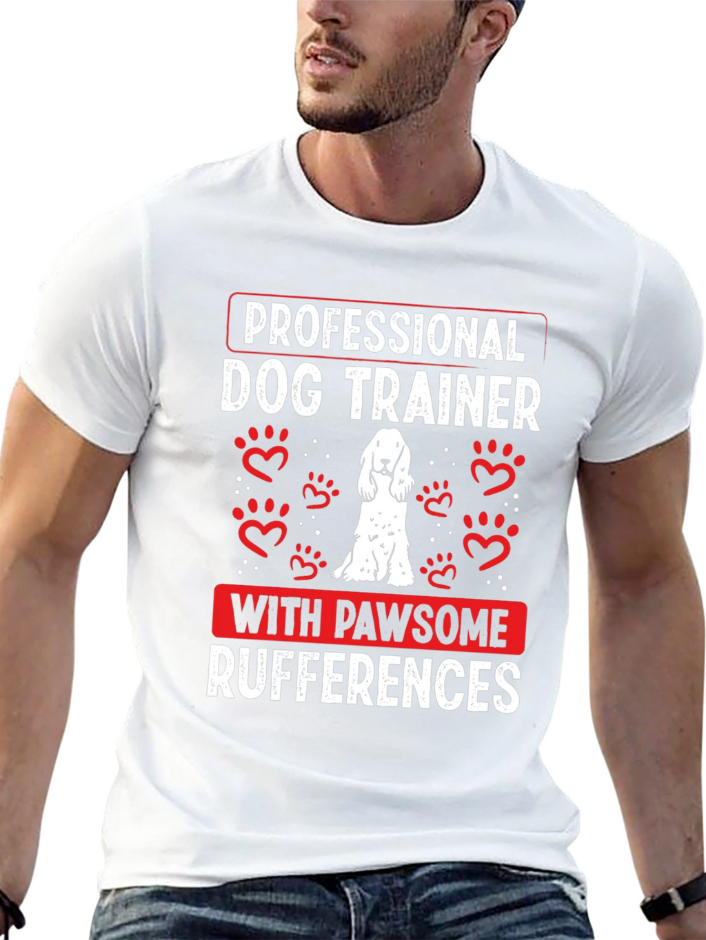 Dog Trainer Pawsome Rufferences T-Shirt