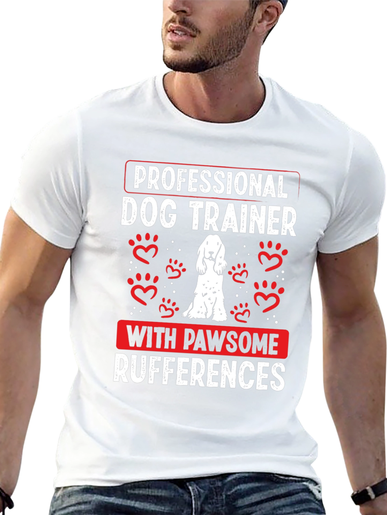 Dog Trainer Pawsome Rufferences T-Shirt