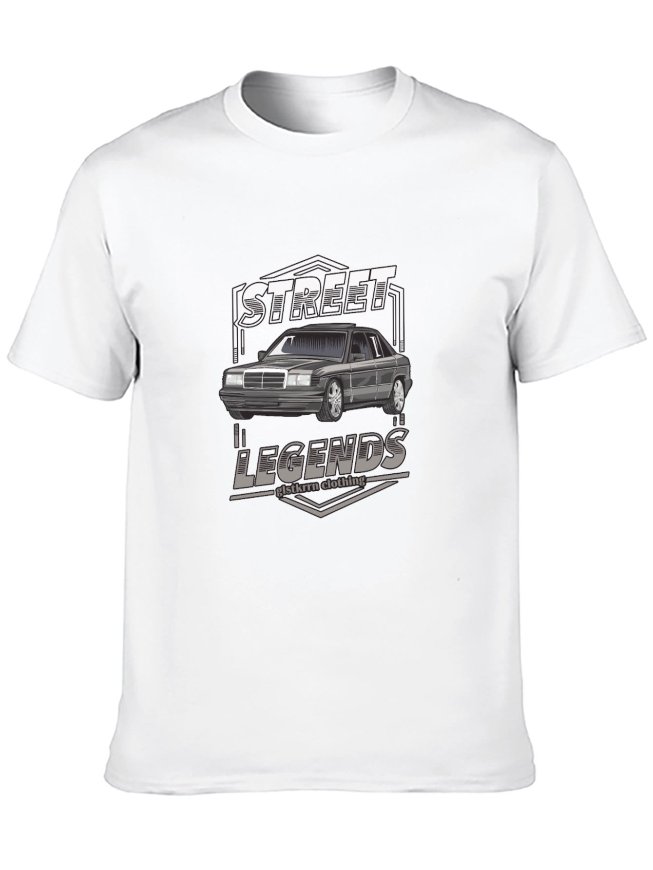 Street Legends Car Graphic Black T-Shirt