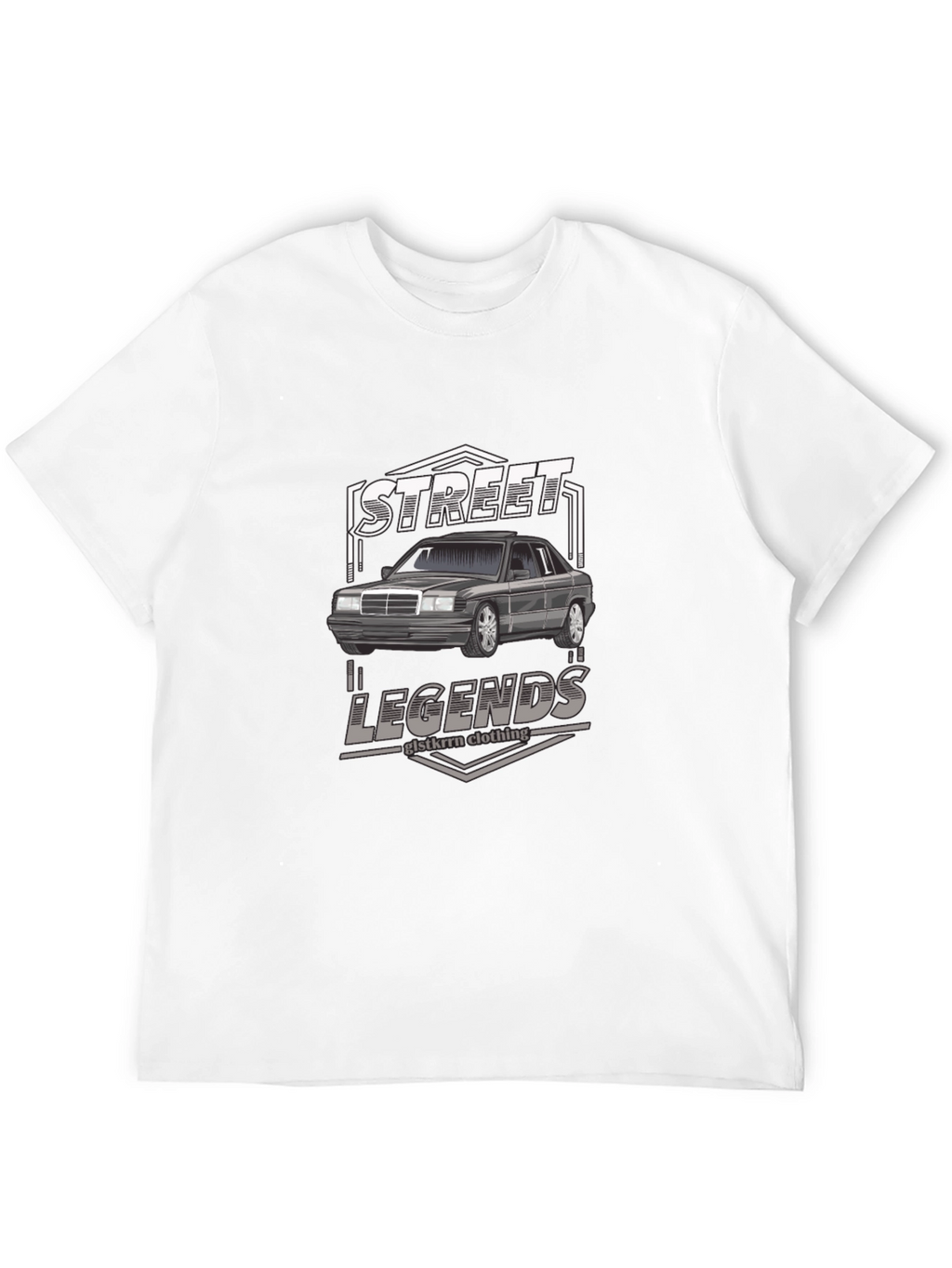 Street Legends Car Graphic Black T-Shirt