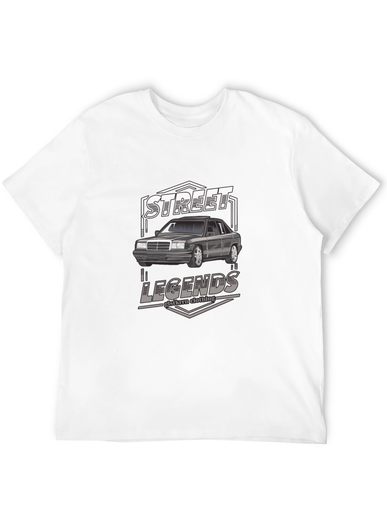 Street Legends Car Graphic Black T-Shirt