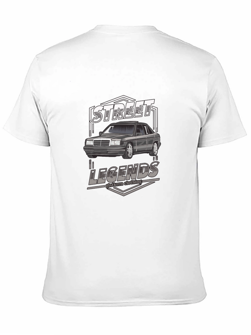 Street Legends Car Graphic Black T-Shirt